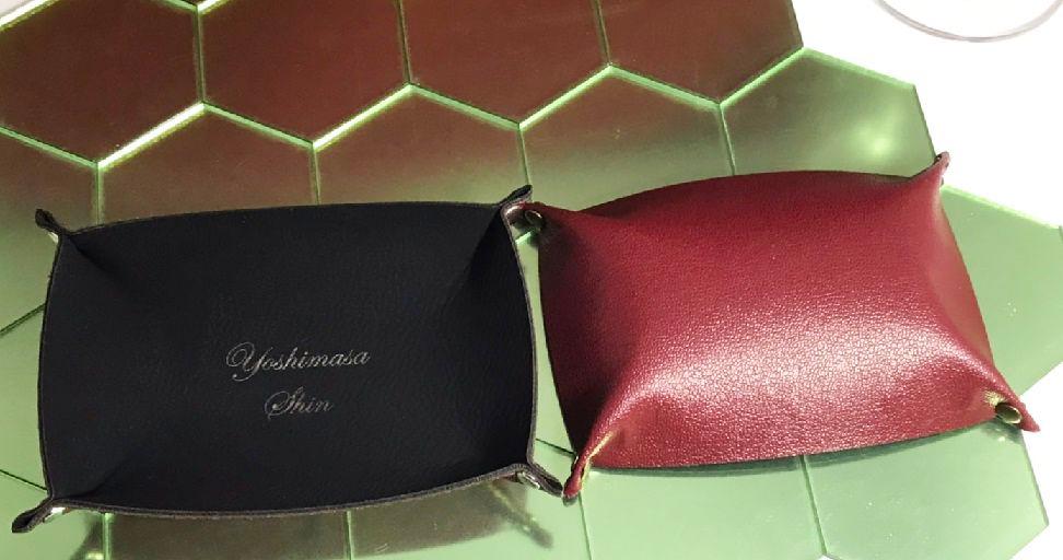 席札にもなるアクセサリートレイ　名刺サイズ【名入れ無料】 | 4枚目